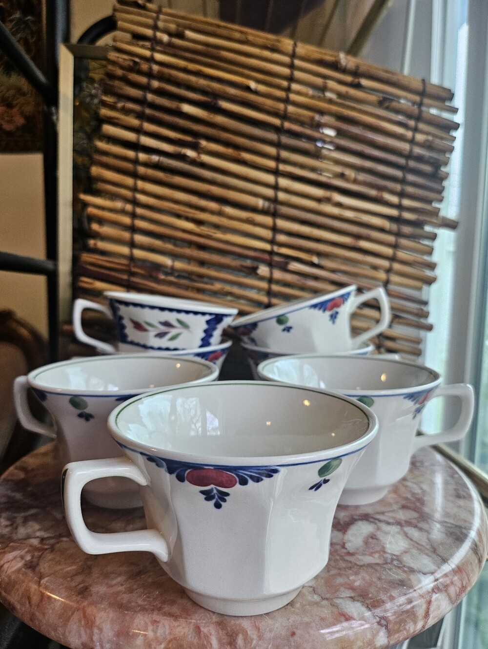 Adams Ironstone Veruschka Tea Cups